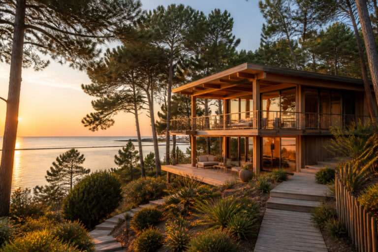 Refuge de luxe en foret au cap ferret
