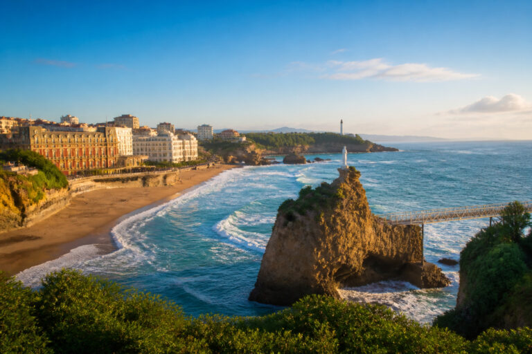 Biarritz joyau de la cote atlantique