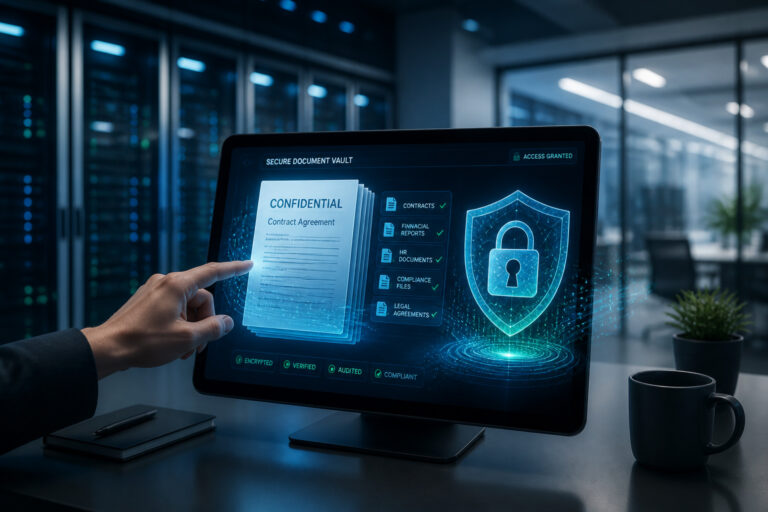 Coffre fort numerique securise